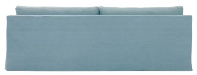 Rowe® Customizable Sylvie 100” Two Cushion Everyday Denim Slip Sofa-2