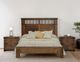 International Furniture Direct Parota Brown Nightstand-1
