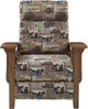 Best® Home Furnishings Field & Stream Home Tuscan Indigo High Leg Manual Recliner-2
