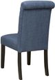 Brassex Inc. Tinga 2-Piece Blue Side Chair Set-1