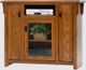 American Heartland Manufacturing Oak 50" Tall TV Stand-0