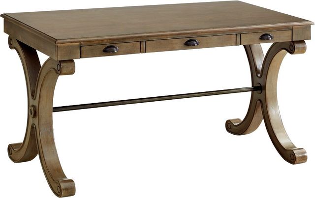 Powell® Fieldstone Grey Writing Desk-0