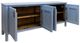 International Furniture Direct Jazmine Vintage Blue Console-4