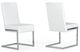 VIG Furniture Modrest Batavia 2-Piece Stainless Steel/White Dining Chair Set-4