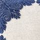 Furniture of America® Beth Beige/Indigo Throw Pillow-1