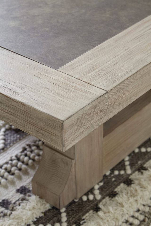 Signature Design by Ashley® Hennington Light Brown Coffee Table-3