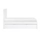 Homelegance Rowan & Rue White Twin Panel Bed with Trundle-3