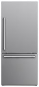 Vitara 30 in. 17.6 Cu. Ft. True Stainless Steel Bottom Freezer Refrigerator-0
