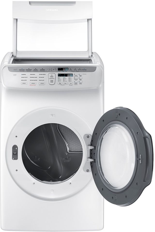 Samsung 7.5 Cu. Ft. White Gas Dryer-1
