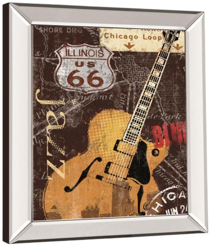 Classy Living Mallett, K Chi-Town Mirror Framed Wall Art-2