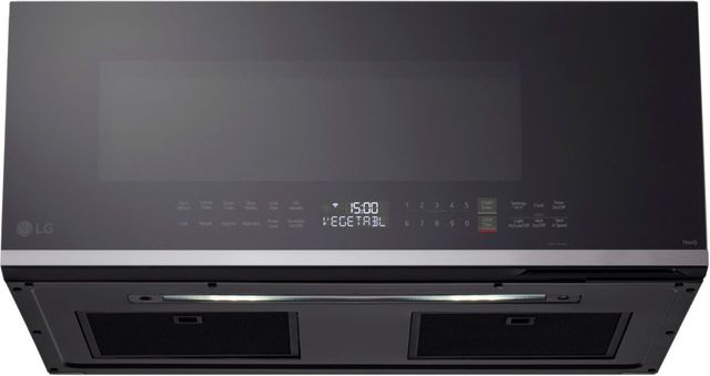 LG 1.3 Cu. Ft. PrintProof® Stainless Steel Over The Range Microwave-3