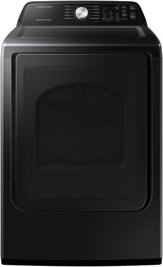 Samsung 3400 Series 7.4 Cu. Ft. Black Stainless Steel Front Load Electric Dryer