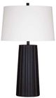 Bassett Mirror Sabine Black Table Lamp-0