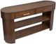 Magnussen Home® Holloway Toasted Almond  Oval Sofa Table-5