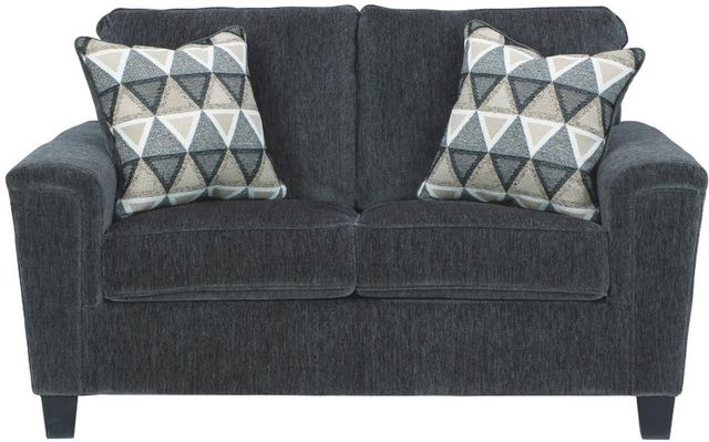 Signature Design by Ashley® Abinger Smoke Loveseat-1
