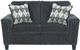 Signature Design by Ashley® Abinger Smoke Loveseat-1