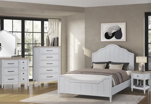 Bernards Citrus Heights Cement Youth Twin Panel Bed-2