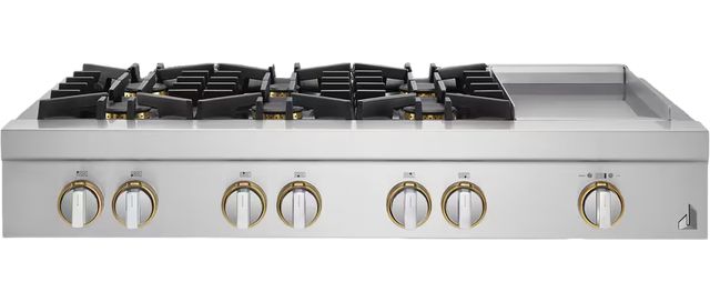 JennAir® RISE™ 48" Stainless Steel Natural Gas Rangetop-0