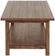 Coaster® Payne Distressed Brown Coffee Table with Shelf-2
