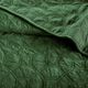 Olliix by Madison Park Harper 3 Piece Green King/California King Faux Velvet Reversible Coverlet Set-5