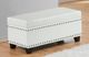Titus Furniture White Storage Bench-1