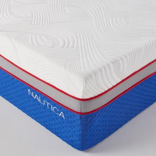 Boyd Sleep Nautica Home Serenity 12" Gel Memory Foam Medium Plush Tight Top Twin XL Mattress-3