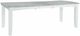 John Thomas Furniture® Hampton Chalk Bow Dining Table with White Base-0