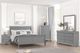 Furniture of America® Louis Philippe 4-Piece Gray Queen Bedroom Set-0