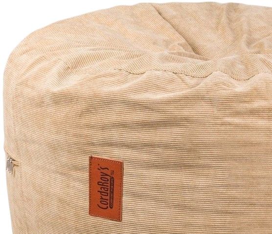 CordaRoy's® Khaki Pouf Footstool-1