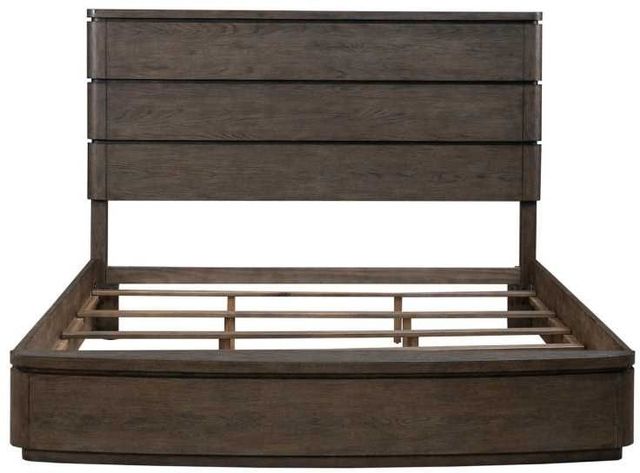 Liberty Furniture Cascade Falls Satin Espresso King Panel Bed-2