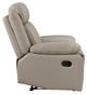 Homelegance® Laconia Latte Manual Recliner-3