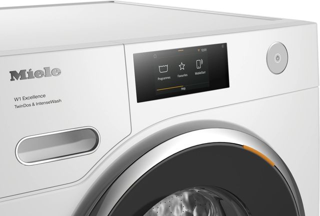 Miele W1 White Edition 2.26 Cu. Ft. Lotus White Front Load Washer-2