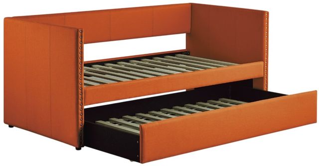 Homelegance® Therese Orange Youth Twin Daybed with Trundle-2