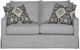 Bernards Citrus Heights Gray Pioneer Loveseat-2