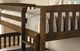Kodiak Furniture Claire Rustic Walnut Twin Storage Futon with Tray-4