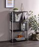 ACME Furniture Tennos Black/Chrome Bookshelf-2