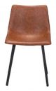 Zuo Modern Daniel Vintage Brown Dining Chair-1