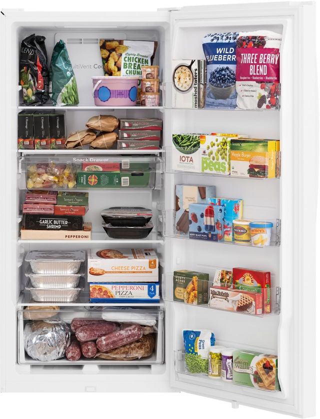 GE® ENERGY STAR® 14.3 Cu. Ft. White Smart Garage Ready Convertible Upright Freezer-2