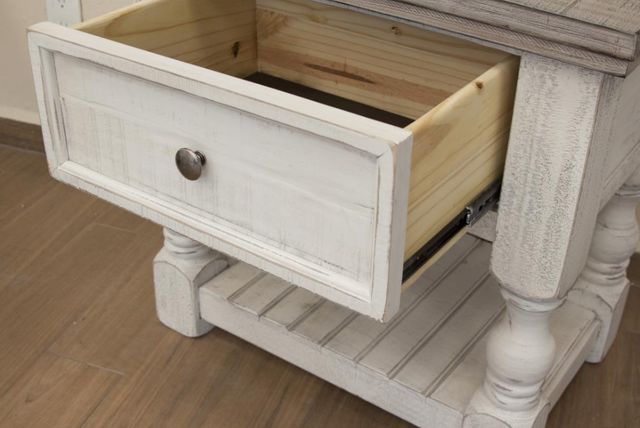 International Furniture Direct Stone Ivory Dresser-3