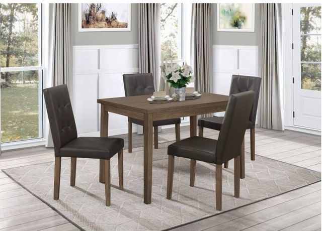 Homelegance® Ahmet Walnut Dining Table-1