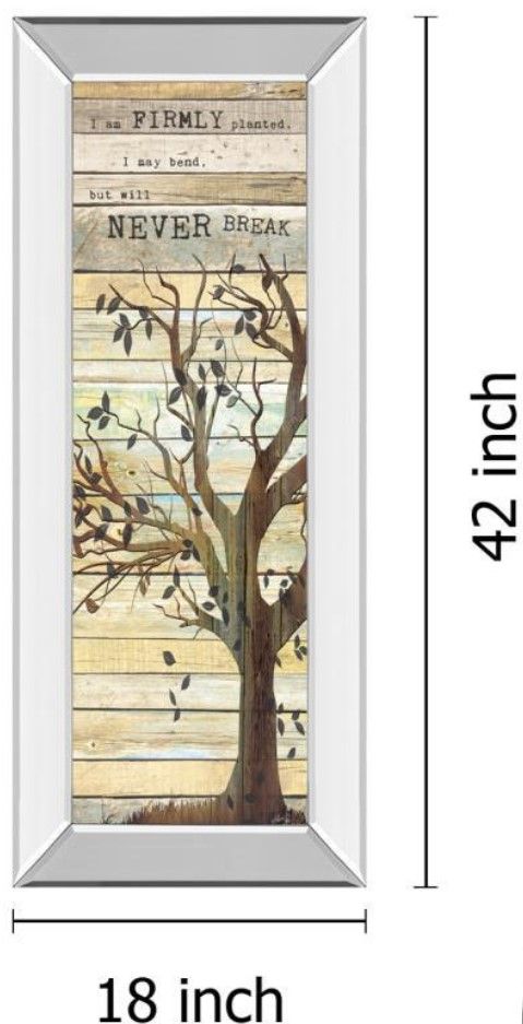 Classy Living Marla Rae I Am Firmly Planted Wall Art-2