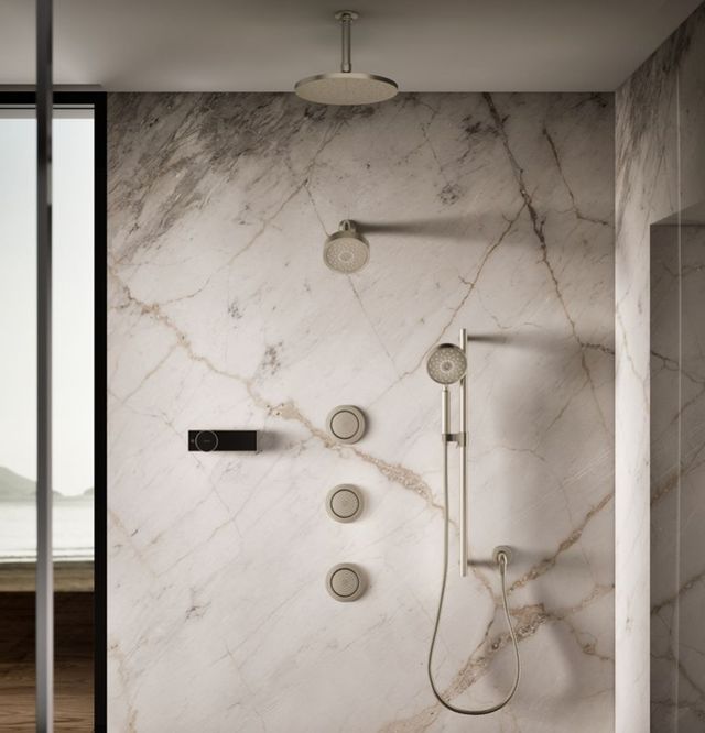 KOHLER® WaterTile® Vibrant Brushed Nickel 2.0 GPM Round 54-Nozzle Single-Function Body Spray-3