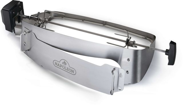 Napoleon Heavy Duty Rotisserie and Shroud-1