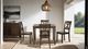 Furniture of America® Dekalb 5-Piece Walnut Dining Set-2