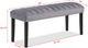 Crown Mark Pascal Black/Gray Dining Bench-2