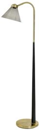 StyleCraft Chrome/English Gold/Iron Floor Lamp-0