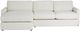 Kevin Charles® Noah 2-Piece Maguire Cream Left-Arm Facing Sectional and Chaise-1