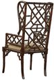 Furniture Classics Regency Dark Brown Wingback Chair-1
