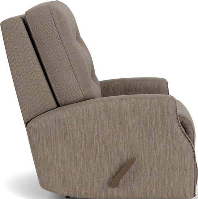 Flexsteel® Devon Brown Pewter Manual Recliner-2