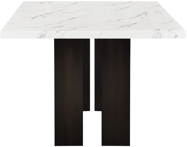 New Classic® Home Furnishings Faust Espresso/White Adjustable Dining Table-2
